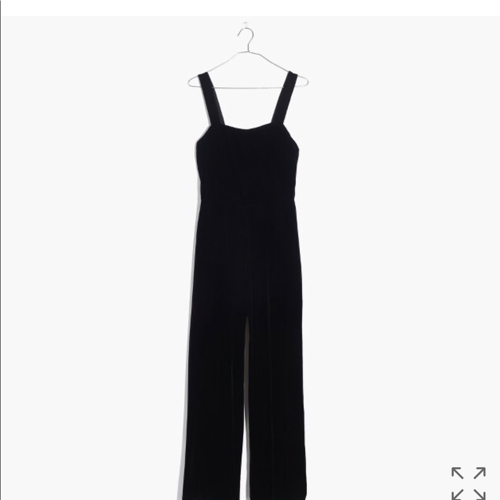 Madewell crushes velvet jumper-